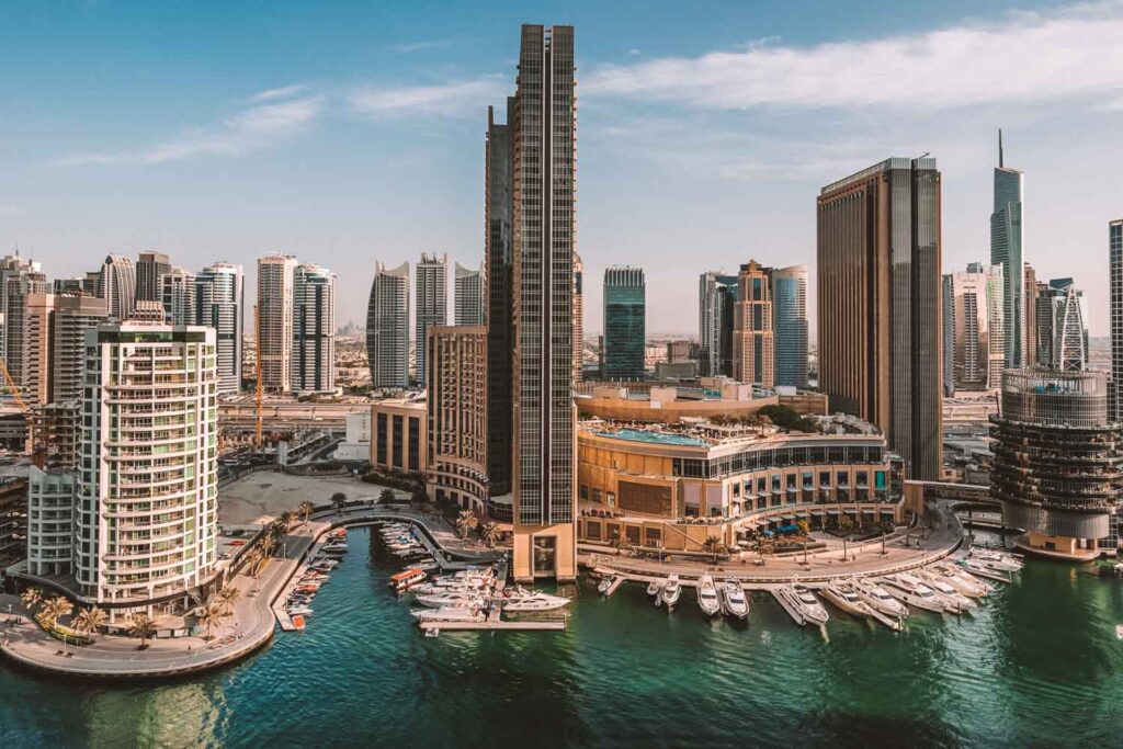 Cruzeiro em Dubai - Dubai Marina